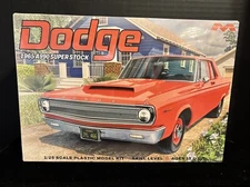 MOEBIUS 2460 1965 DODGE CORONET SUPER STOCK MODEL KIT-NIB-1/25 SCALE