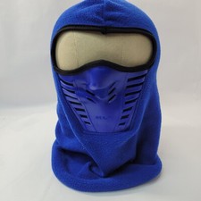 Winter Windproof Balaclava Fleece Face Neck Cover Ski Mask Air Flow Blue