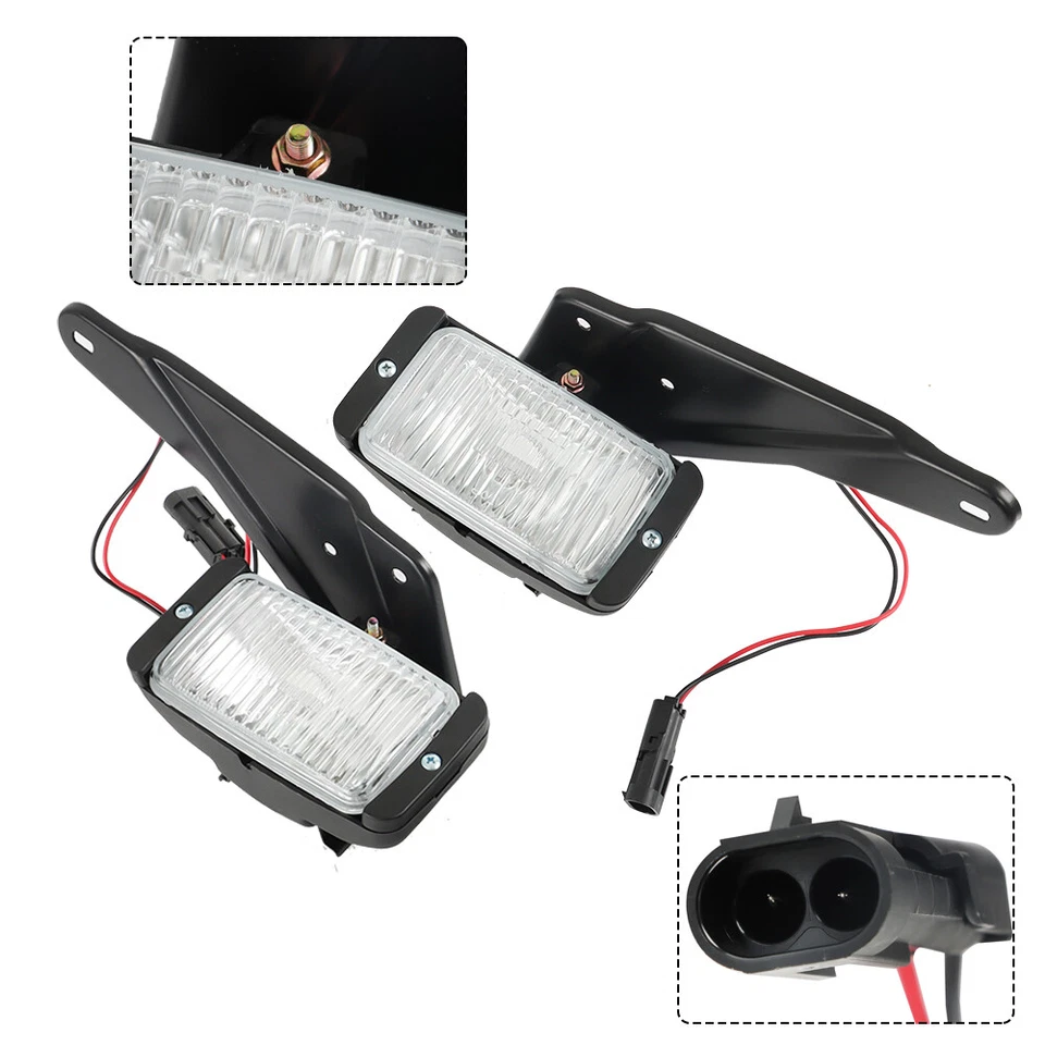 Luz antiniebla lateral derecha y izquierda para Chevy GMC C/K 1500 2500 3500 1988-1995-2000 con cableado Foto 3 de 4