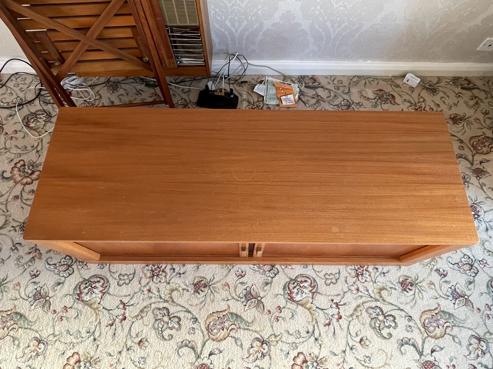 Vintage G Plan TV/ Media / Entertainment Unit with Sliding Doors eBay