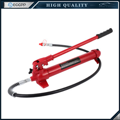 #ad #ad Hydraulic Jack Air Pump 10 Ton Porta Power Body Frame Repair Tools with Handle $59.95