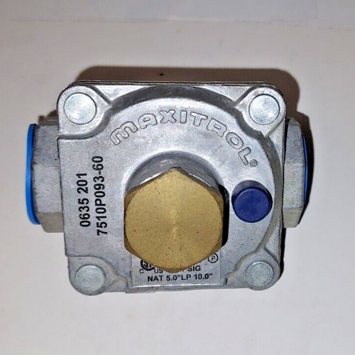Maxitrol RV47CL Cooktop Gas Pressure Regulator 1/2 PSIG NAT 4.0" LP 10.