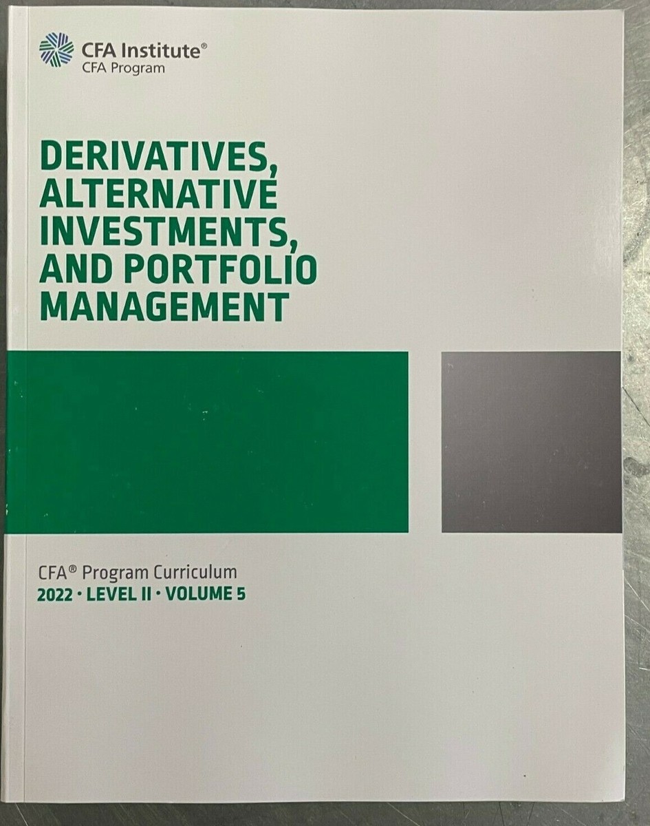 CFA Institute CFA Program Curriculum Level II Volumes 1 to 6