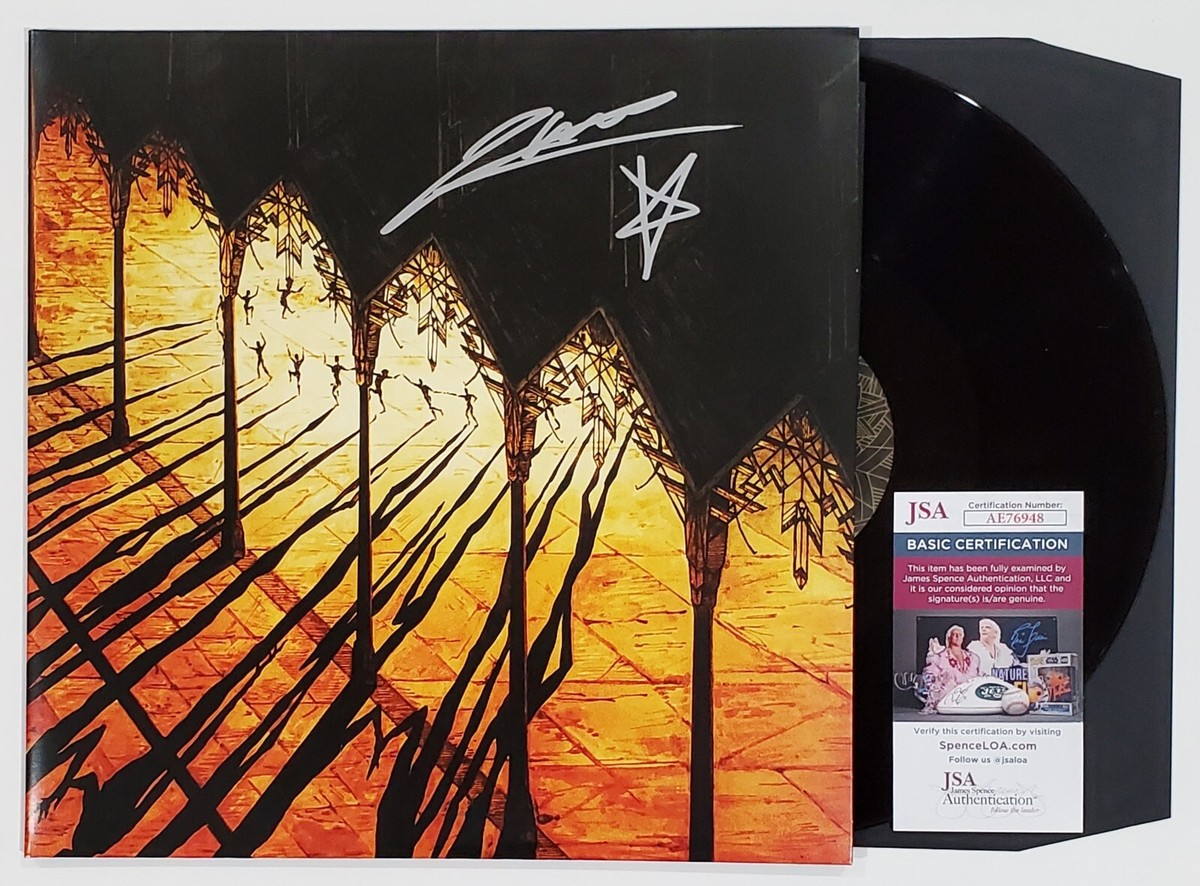 PERTURBATOR SIGNED LUSTFUL SACRAMENTS VINYL LP ALBUM W/ JSA CERT