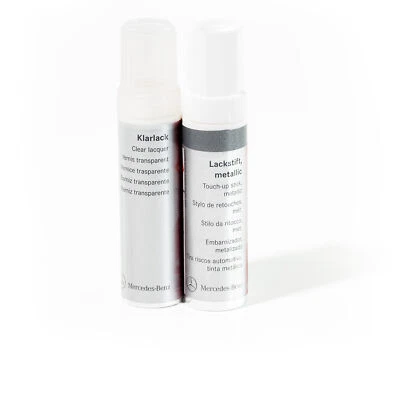 Penna vernice originale Mercedes-Benz incl. vernice trasparente blu Tanzanite metallizzato 359 NUOVO