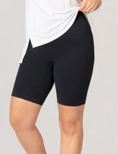 Shapermint Essentials Fresh Control Mid-Waist Shaper Bike Shorts 2XL Black