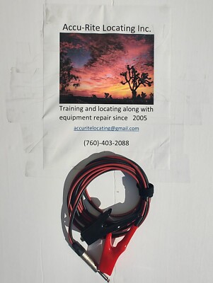 Metrotech Goldak Heath Rycom Fisher Radiodetection Pipe Leads CABLE LOCATOR