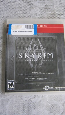 The Elder Scrolls V Skyrim Legendary Edition PlayStation 3   - Compete..