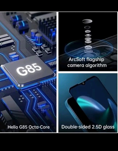 Coolpad 20+ Android 11 Smartphone Helio G85 48MP 8GB 128 GB - NEW - Zdjęcie 6 z 11