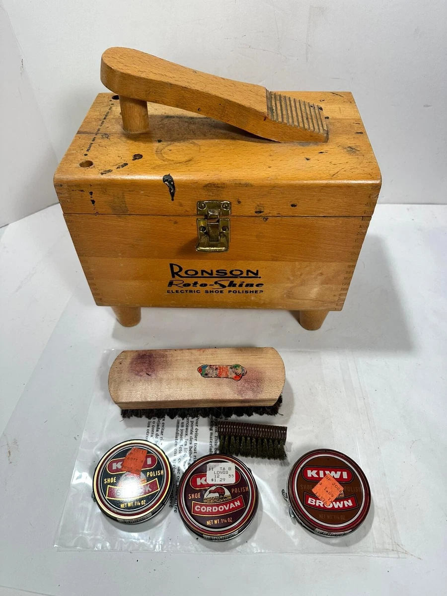 超希少◇Ronson◇1950s英国Shoe shine box シューボックス 【公式通販】