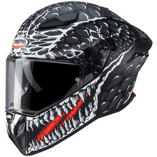 Caberg Drift Evo II Crok Integralhelm matt-schwarz/anthrazit/rot Motorradhelm