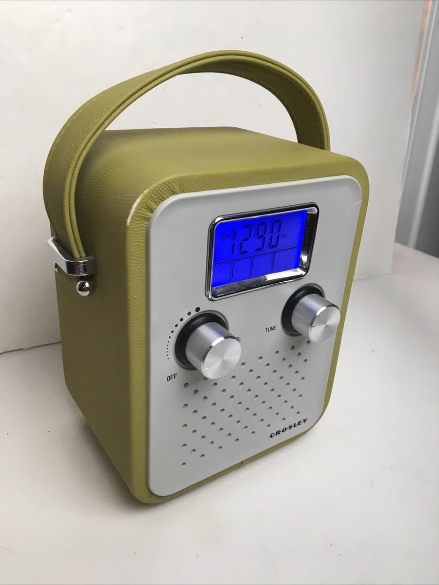 CD Player Clock Radio Crosley Corsair Retro - AM/FM, Bluetooth, CD ...