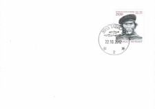 GREENLANDIA GRONLANDIA 2012 EXPEDICIONES HENDRICK PRIMER DÍA EMISIÓN POSTAL SIMPLE