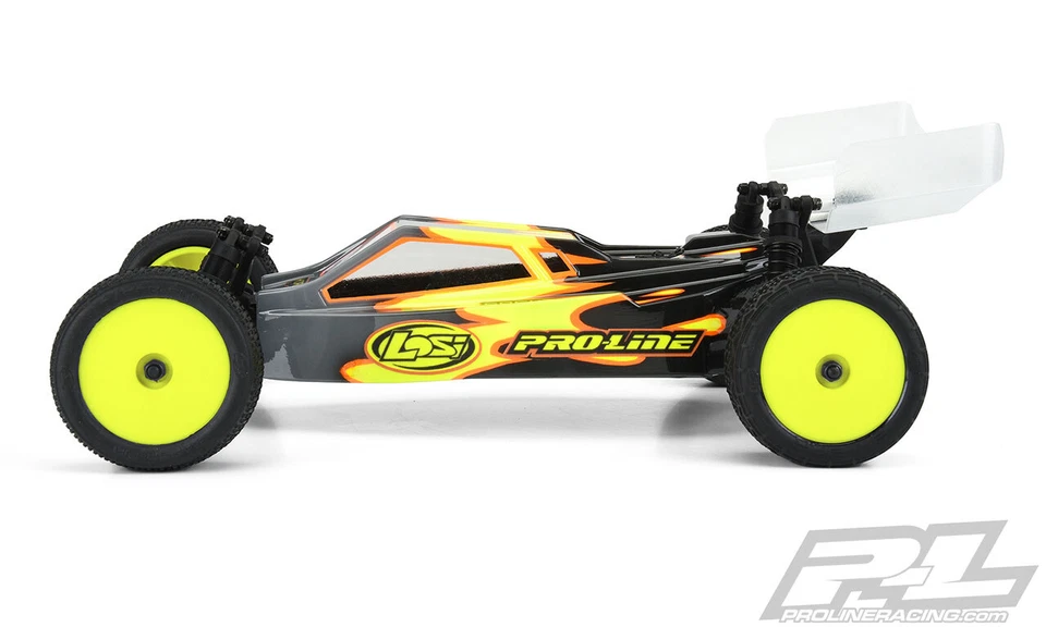 Pro-Line Losi Mini-B Axis Light Weight 1/16 Clear Body : 3560-00 - Image 3 of 4