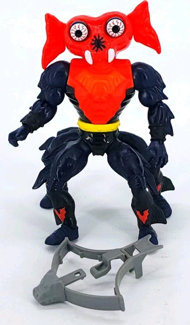 Lot De 3 Figurines Mattel France MOTU : Mantenna, Kobra Khan Et Leech (1983/1984)