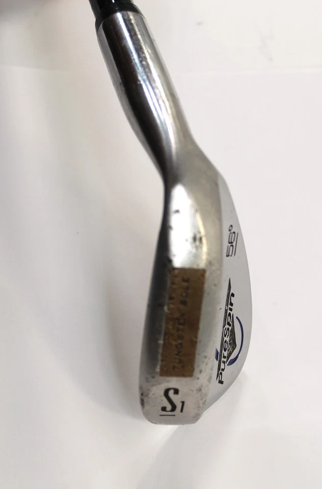 Pure Spin Diamond Face 56 Degree S1 Wedge Steel 36" RH Stiff Flex - Image 2 of 4