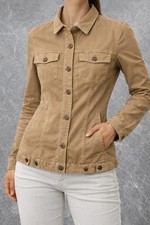 Giacca Gianfranco Ferre Donna Beige Made in Italy Elegante XL