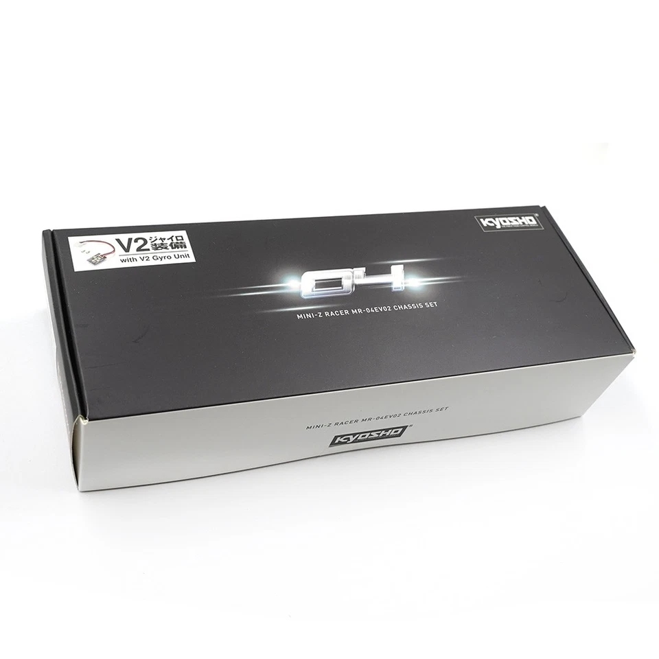 Kyosho Mini-Z Racer MR-04EVO2 W-MM/5600KV w/V2 Gyro Chassis Set RC Car #32894G - Image 3 of 3