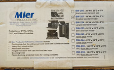 Mier BW-201 Security Lockbox for DVR NVR CPU - 16x16x5 Fan-Ventilated Steel Case