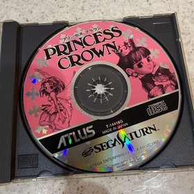 Sega Saturn Software Princess Crown