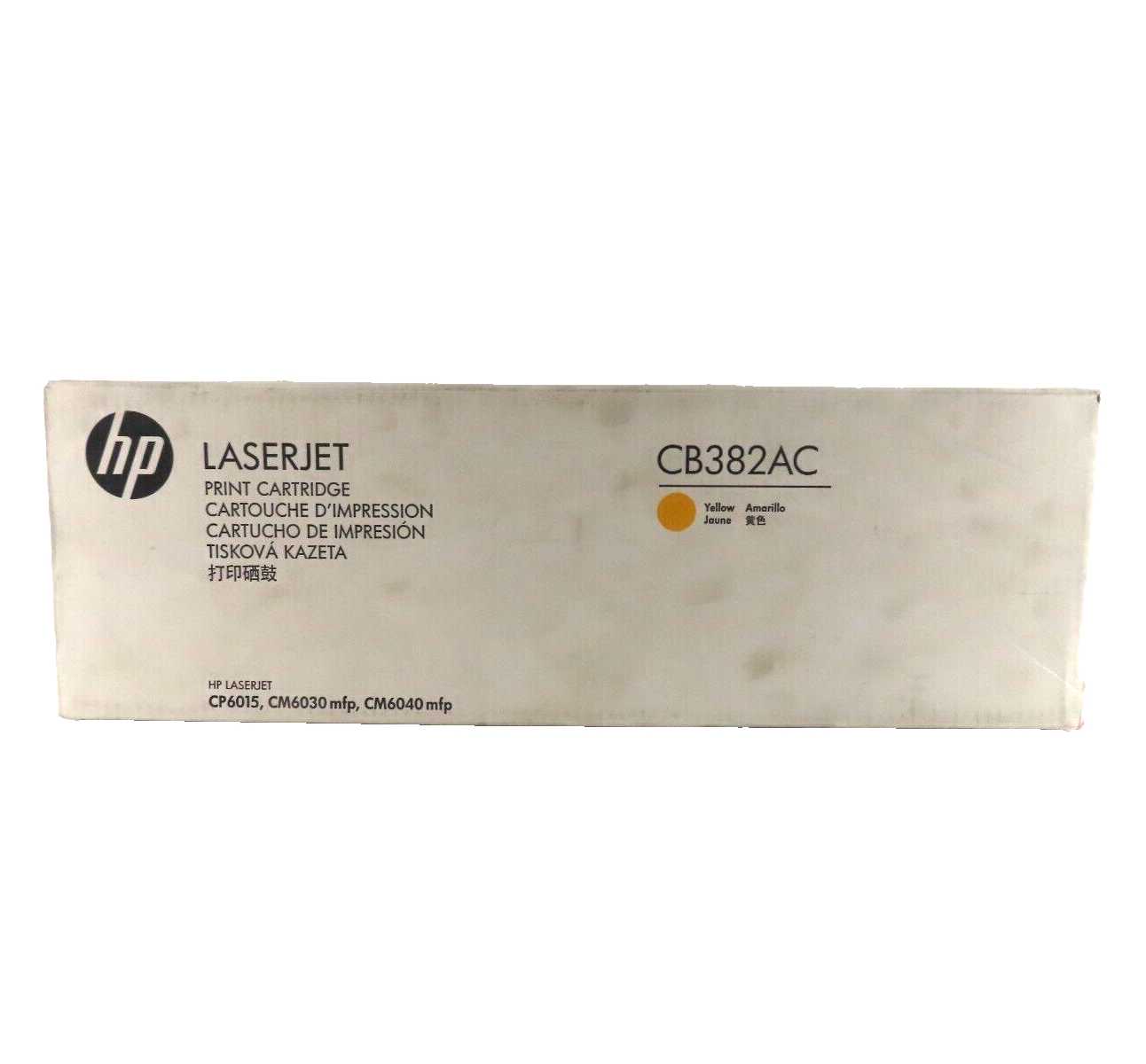 HP Yellow Toner Cartridge for LaserJet CP6015, CM6030 mfp, CM6040 mfp