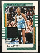 2025 Panini Donruss WNBA #67 Dana Evans Jersey Series Relic - Las Vegas Aces