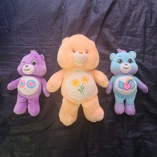 Care bear plush lot of 3