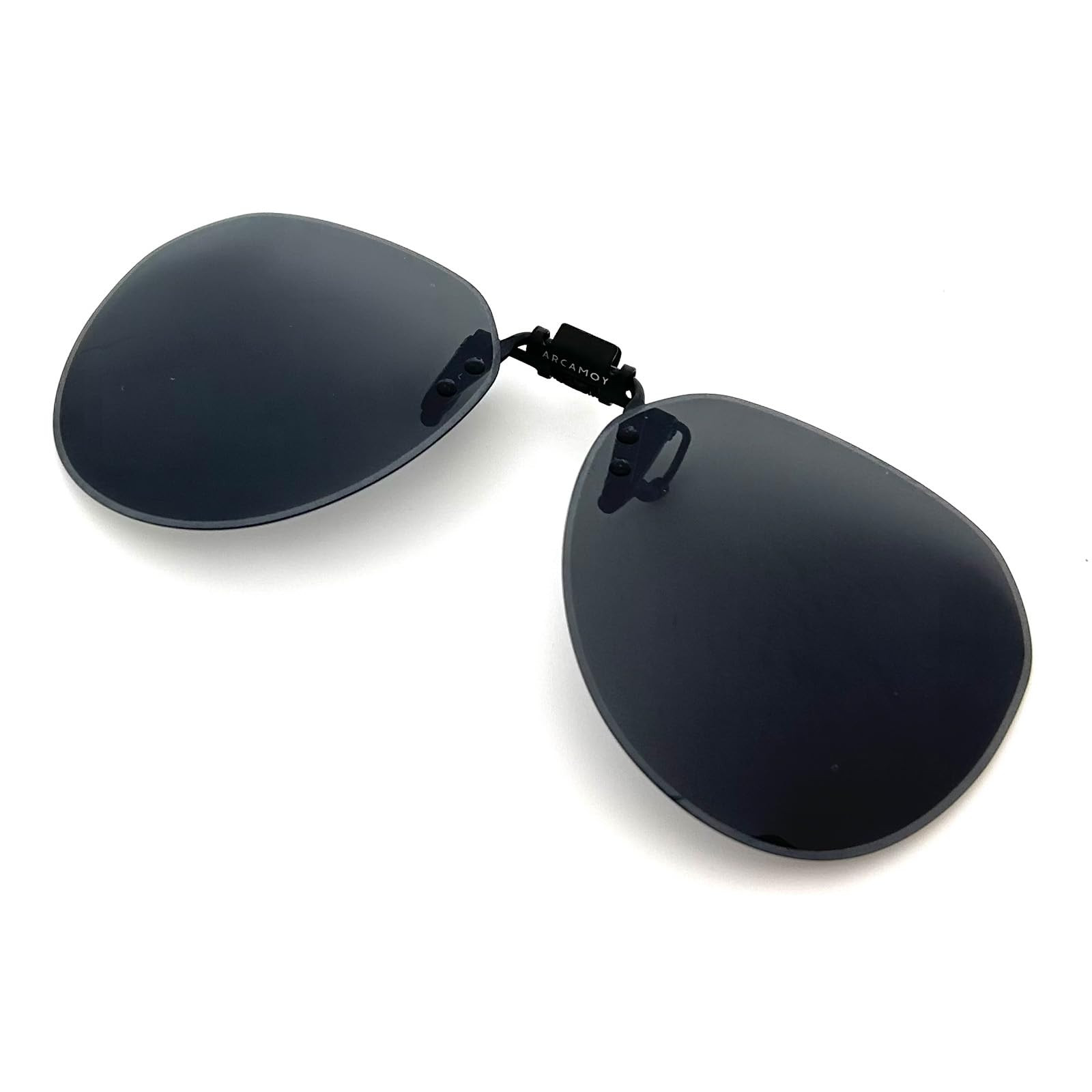 Clip on Sunglasses Over Prescription Glasses Polarized Anti Glare Flip Up UV ...