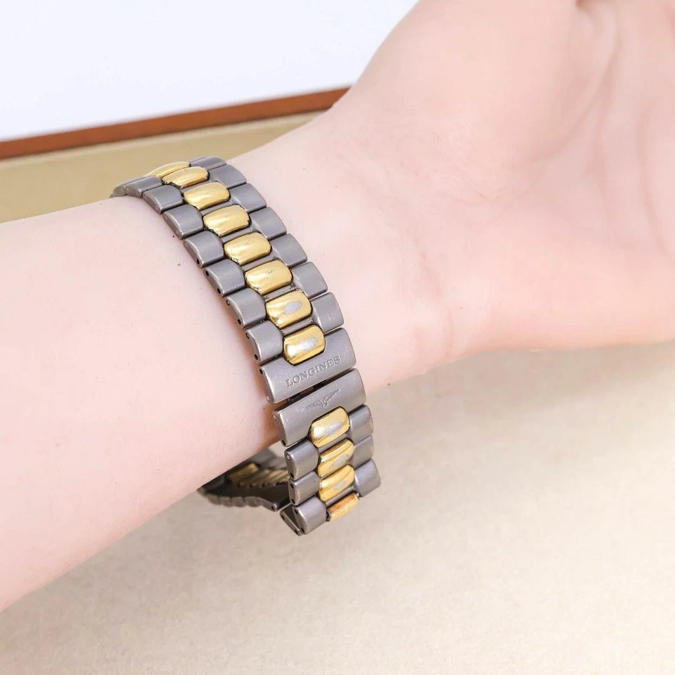 Longines Conquest Ti Quartz Watch Date Working 37mmWrist19.5cm 7.68in Cleaned - Image 4 of 4