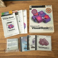Microsoft Visual Basic 6.0 Professional Edition Windows Software