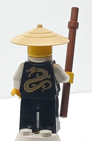 LEGO minifigure Sensei Wu njo0026 Ninjago Golden Weapons 2507 2521 2255 Master