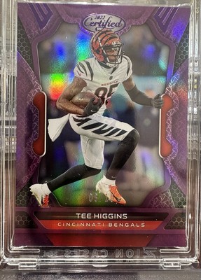 2022 Panini Certified - Tee Higgins #21 Mirror Blue 8/10 SP | eBay