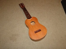 VINTAGE UKULELE ALL WOODEN 21" IN LENGTH WILL NEED NEW STRING 4 STRING TYPE