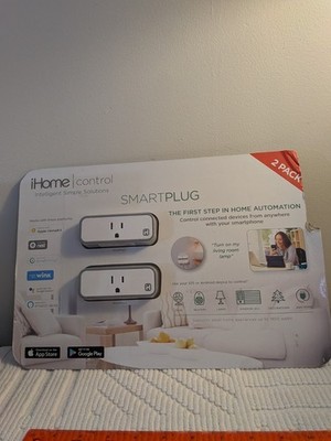 iHome Control Intelligent Home Solutions 2 Pack Smartplug iSP5 BRAND NEW
