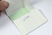 NOS ARRI 333-102 GREEN 75 X 75 FILTER BOX CLEAN GLASS FOR ARRIFLEX MATTE BOX