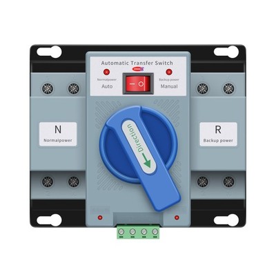 AC110V 2P 63A ATS Dual Power Automatic/Manual Transfer Switch