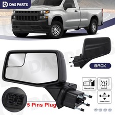 For 2019-2023 Chevrolet Silverado 1500 Truck Mirror Driver Left Side Heated