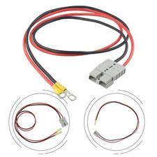 12AWG 50A DC Power Cord with M8 Connector and Lug for Electric Vehicles