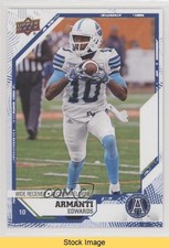 2019 Upper Deck CFL Blue Armanti Edwards #120 READ kr0