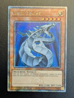 Cyber Drache TN23-DE005 Qcr Deutsch NM Yugioh