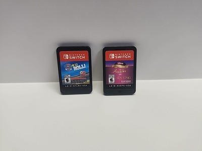 Aladdin & Lion King, Paw Patrol- Nintendo Switch Video Game -  2 Cartridges Only