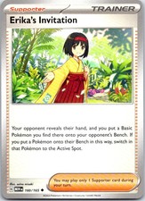 Erika's Invitation Uncommon SV: Scarlet & Violet 151 160/165 NM