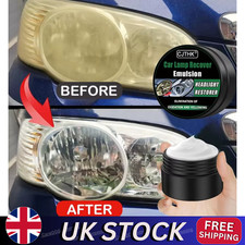 Car Headlight Restoration Kit Headlamp Polish Oxidation Scratch Remover