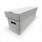 1 Long Comic Book Storage Box • Holds 200–225 Comics Box Woodhaven Trading Firm