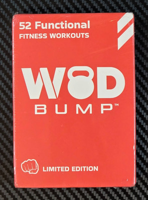 Norep LLC WODBump 52 Functional Fitness Workouts Cards Limited Edition