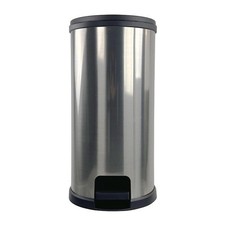 7.9 Gallon Trash Can Step Garbage Cans Household Kitchen Hotel Durable Plastic