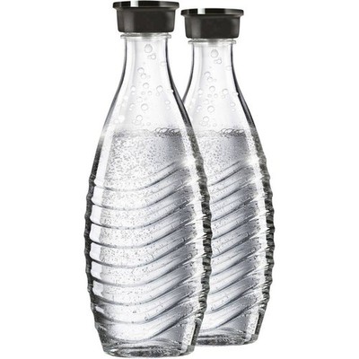 Sodastream Glaskaraffe 1047200490 Glasklar inkl. 2 Glaskaraffen