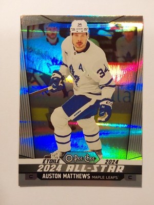 2024-25 O-Pee-Chee All-Star Rainbow Foil #535 Auston Matthews /350