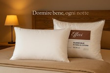 Cuscino “SOGNO”  in Eco-PIuma. 16 Cm Di Morbidezza.