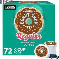 Regular Keurig Single-Serve K-Cup Pods Medium Roast Coffee 12 Count Pack of 6